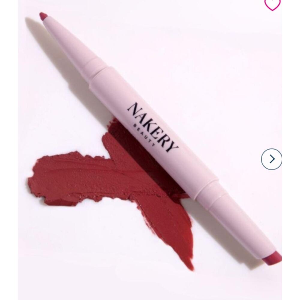 Nakery Beauty PLUMParadise Lip Peptide - Dual-Ended Lipstick & Liner-BERRY WILD